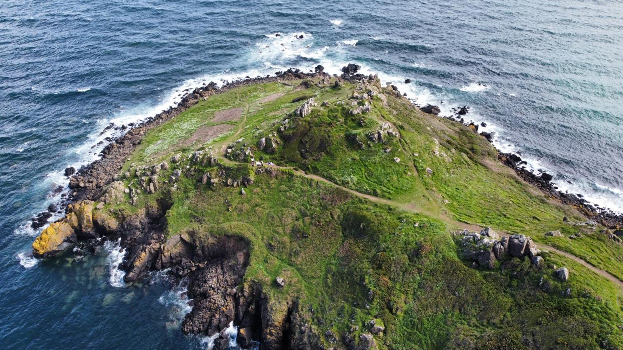 Villa Journeys End With Stunning Sea Views From The Headland Coverack Esterno foto